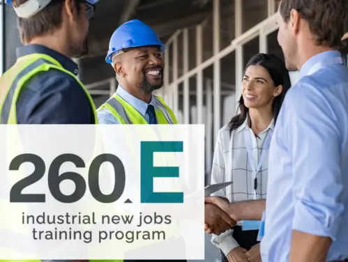 Iowa Industrial New Jobs Training (260E) program