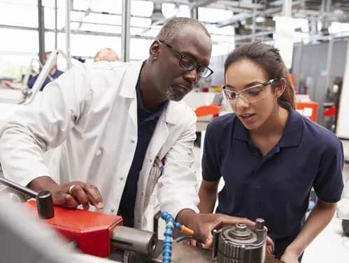 Employer sponsoring an apprenticeship program.