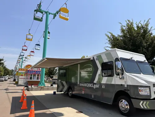 Mobile Workforce Center At the State Fair