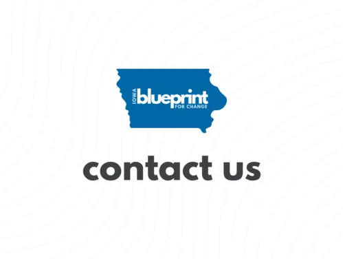 Contact Iowa Blueprint for Change