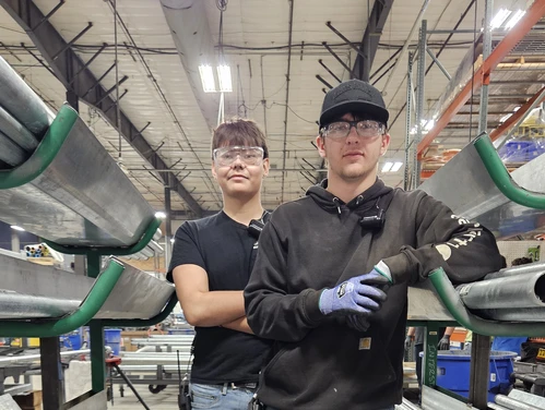 Photo of Students Participating in the Work-Based Learning Program at Interstates, an Industrial Solutions Company