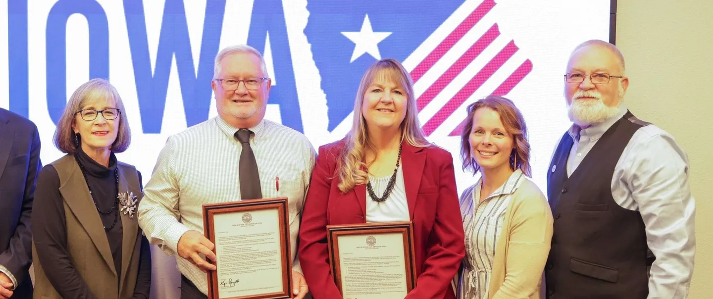A photo of the Home Base Iowa Community Celebration in Jackson County