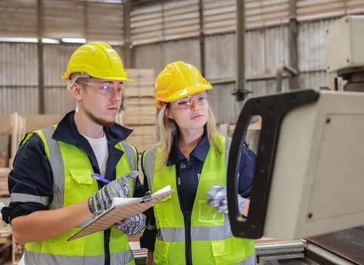 Young Adults Undergoing On-The-Job Training