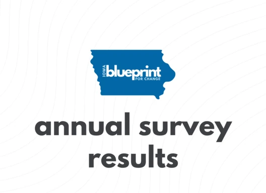 Iowa Blueprint for Change Annual Survey Results