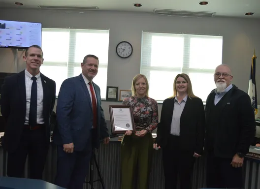 Home Base Iowa designation ceremony for Tama County