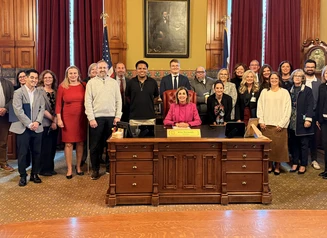 Proclamation Signing with Governor Reynolds for National Disability Employment Month