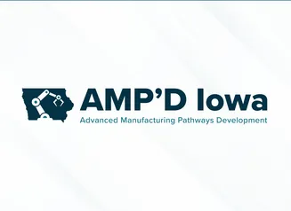 AMP'D Iowa Logo