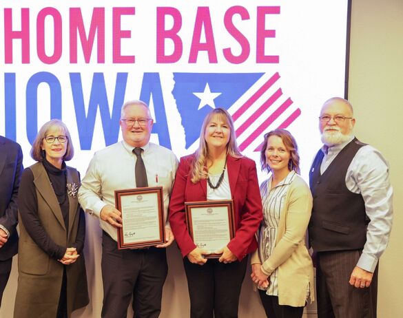 A photo of the Home Base Iowa Community Celebration in Jackson County