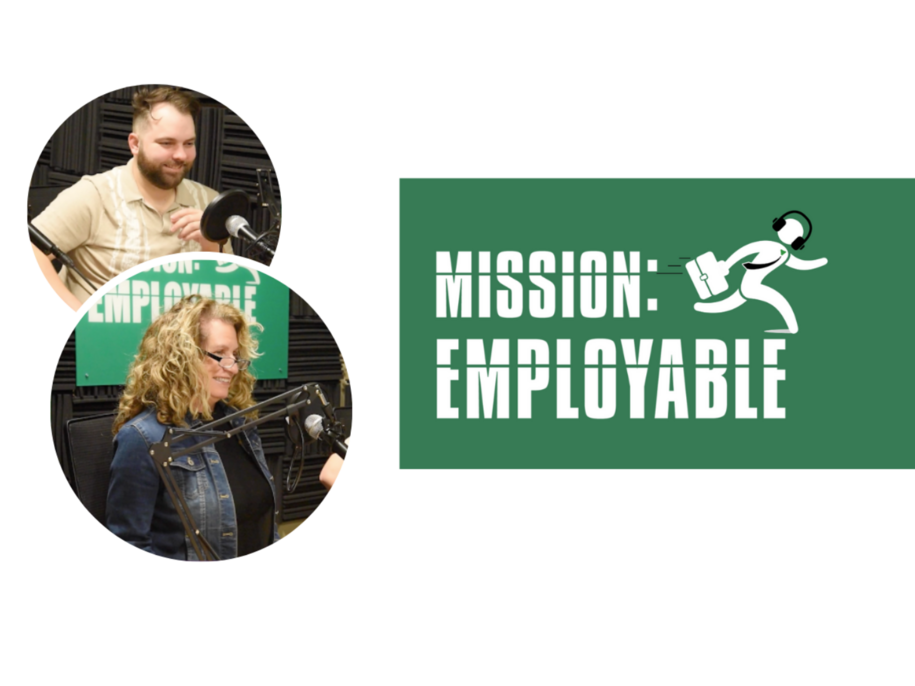 The hosts of the Mission: Employable Podcast