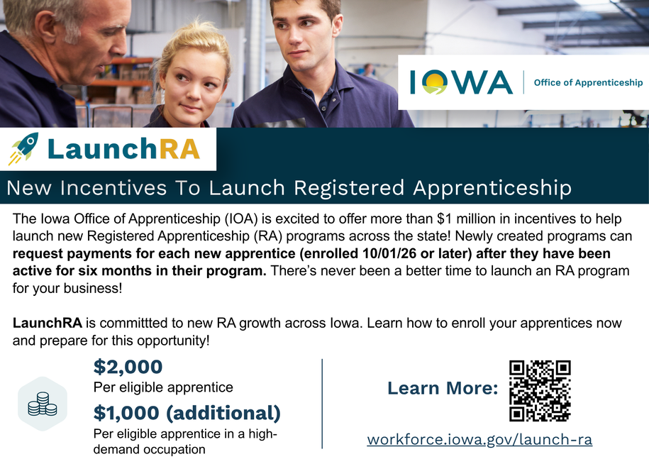 Postcard for the LaunchRA Program